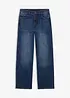 Wide leg mid waist jeans, bonprix