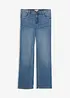 Loose fit straight jeans, high waist, bonprix