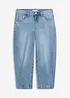 Barrel jeans mid waist, cropped, bonprix