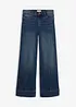 Wide leg jeans mid waist, full length, bonprix