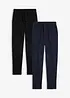 Joggingbroek in een katoenmix (set van 2), bonprix