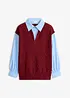 Trui met blouse-inzet, bonprix