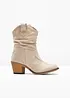 Cowboylaarsjes met plooitjes, bonprix