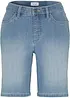 Straight jeans bermuda,  mid waist, bonprix