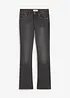 Bootcut stretch jeans, mid waist, bonprix