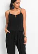 Jumpsuit van gestructureerde viscose, bonprix