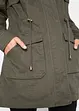 Katoenen parka met jersey voering, bonprix