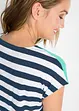 Shirt van slub garen, korte mouw, bonprix