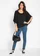 Shirt van viscose met vleermuismouwen, bonprix