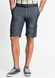 Chambray cargo bermuda loose fit, bonprix