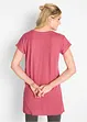 Boxy longshirt, korte mouw, bonprix