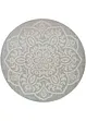 Rond binnen- en buitenkleed met groot ornament, bpc living bonprix collection