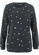 Katoenen longsleeve met print, bonprix