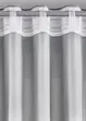Microvezel gordijn (2 stuks), bonprix