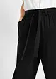 Viscose culotte met strikceintuur, bonprix