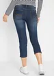 Slim fit jeans met mid waist, cropped, bonprix