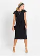 Jersey midi jurk van viscose met elastan, bonprix
