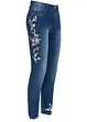 Jeans met borduursel, bonprix