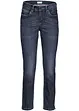 Comfort stretch 7/8 jeans met splitten, bonprix