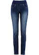 Slim jeans met mid waist, cropped, bonprix