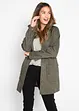 Katoenen parka met jersey voering, bonprix