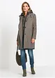 Korte coat in wollen look, in layerlook, bonprix