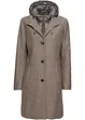 Korte coat in wollen look, in layerlook, bonprix