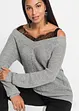 Ajour trui met kant, BODYFLIRT