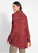 Lange poncho trui, lange mouw, bonprix
