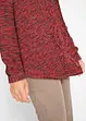 Lange poncho trui, lange mouw, bonprix