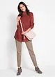 Lange poncho trui, lange mouw, bonprix