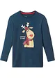 Jongens longsleeve met kerstprint van biologisch katoen, bpc bonprix collection