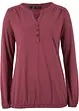 Henley shirt van katoen met lange mouwen, bpc bonprix collection