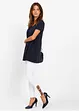 Longshirt met viscose, bonprix