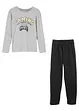 Pyjama met katoen (2-dlg. set), bonprix