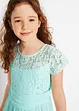 Chiffon jurk met kant, bonprix