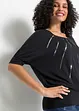 Shirt met pailletten, bonprix