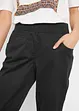 Capri broek van katoenmix met comfortband, bonprix