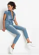 Jeans jumpsuit met knopen, RAINBOW