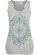 Katoenen top met mandala print, bonprix