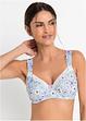 Beugel bh (set van 3) met feminiene print, bpc bonprix collection