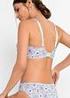 Beugel bh (set van 3) met feminiene print, bpc bonprix collection