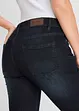 Bootcut stretch jeans, mid waist, bonprix