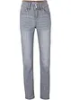 High waist comfort stretch jeans, slim, bonprix