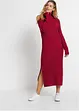 Gebreide jurk met col, bonprix