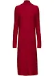 Gebreide jurk met col, bonprix