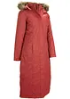 Lange outdoor jas met imitatiebont, waterdicht, bonprix
