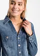 Spijkerjurk met ceintuur, bonprix