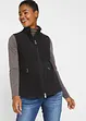 Fleece vest met zakken, bonprix