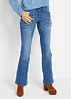 Mid waist stretch jeans, bootcut, bonprix